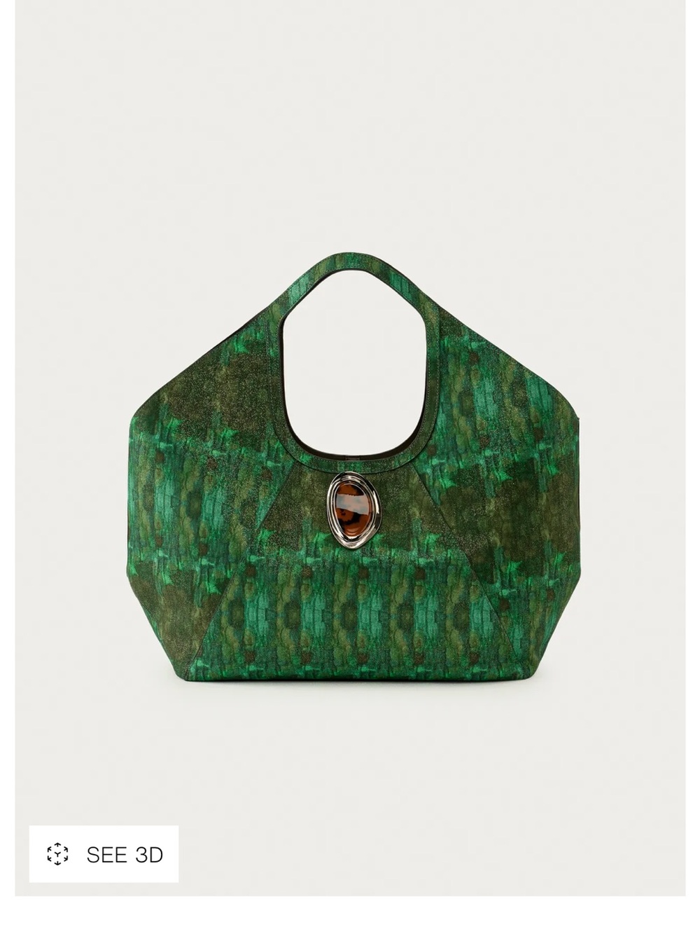 MARISA BERENSON X ZARA PRINTED MAXI SHOPPER